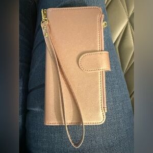 Pink Phone Wallet Case